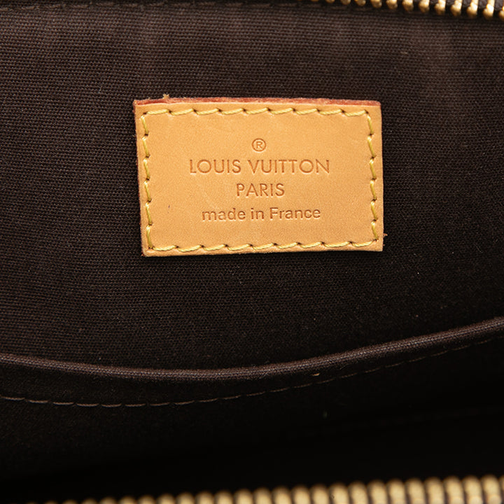 Sherwood PM Cuir verni Monogram Violet