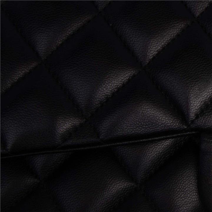 Jumbo Classic Lambskin Double Flap Black - Gaby Paris