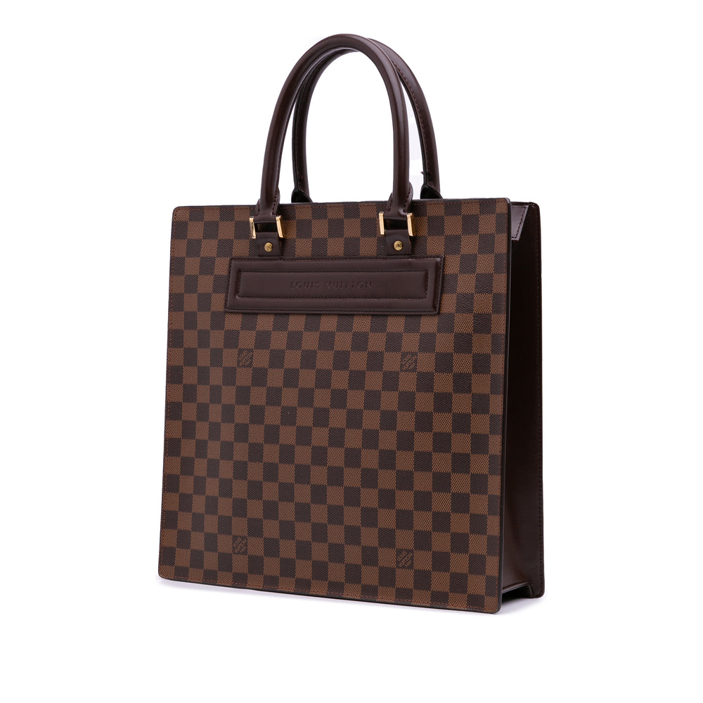 Damier Ebene Venice Sac Plat GM Brown - Gaby Paris
