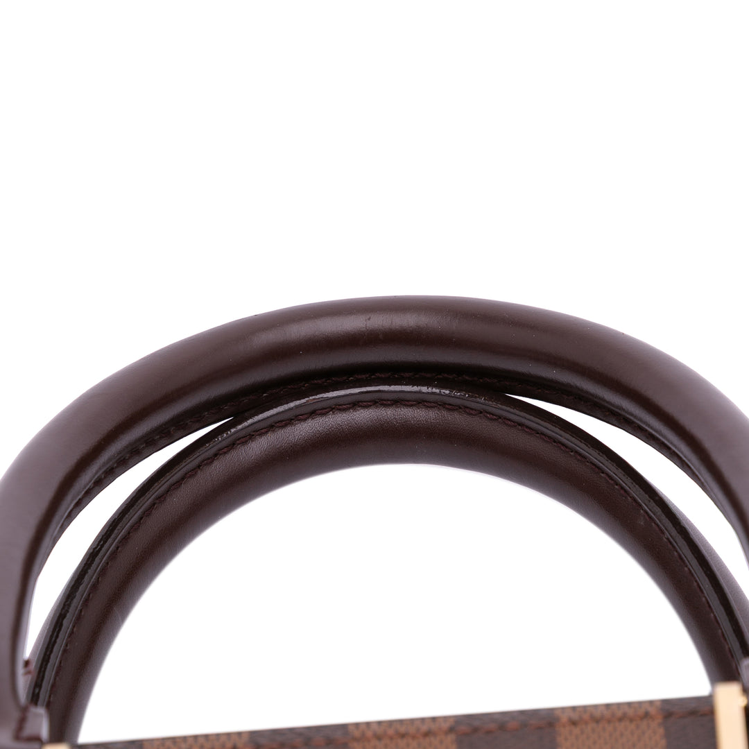 Damier Ebene Venice Sac Plat GM Brown - Gaby Paris