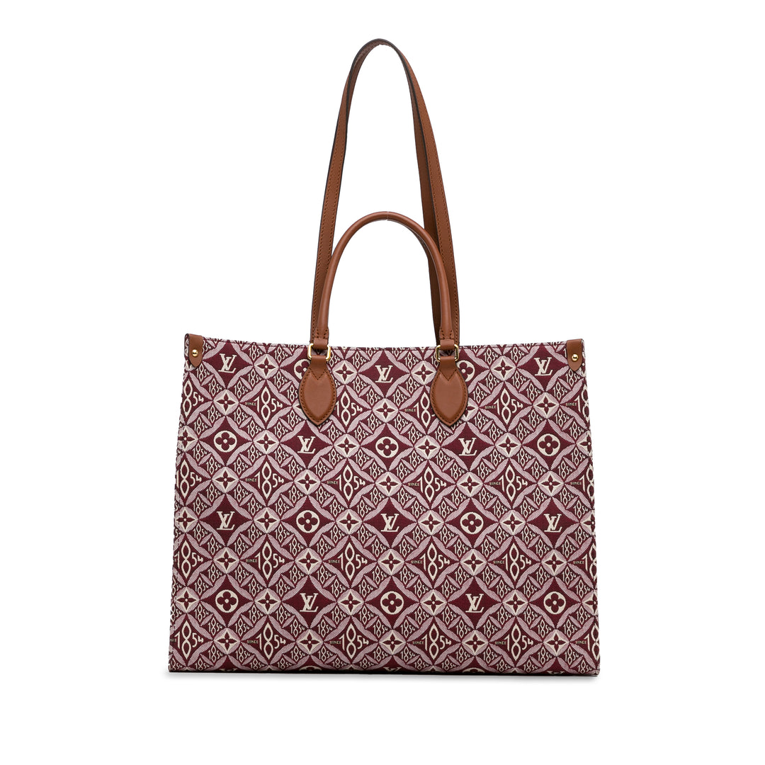 Monogram Since 1854 Onthego GM Red - Gaby Paris