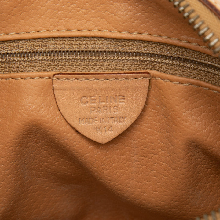 Celine Mini Macadam Coated Toile Boston Sac
