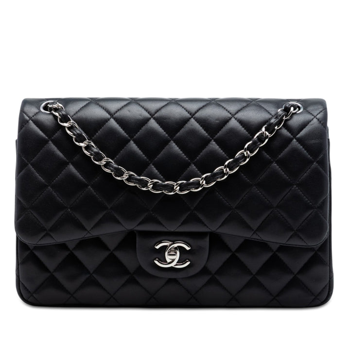 Chanel Jumbo Classic Cuir d’agneau Double rabat