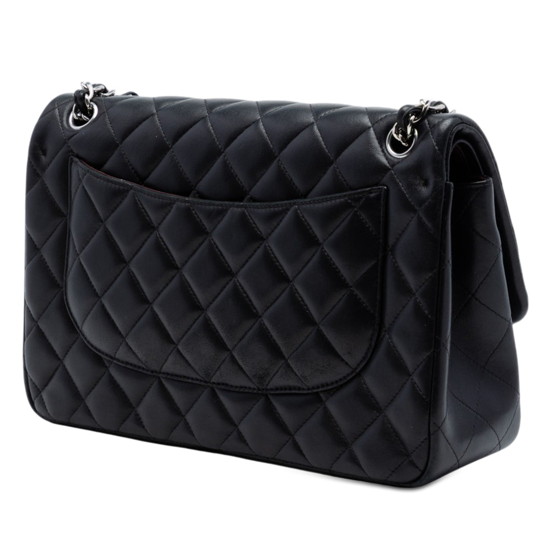Chanel Jumbo Classic Cuir d’agneau Double rabat