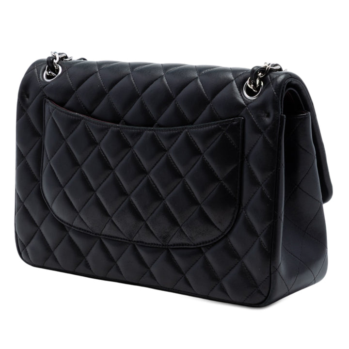 Chanel Jumbo Classic Cuir d’agneau Double rabat