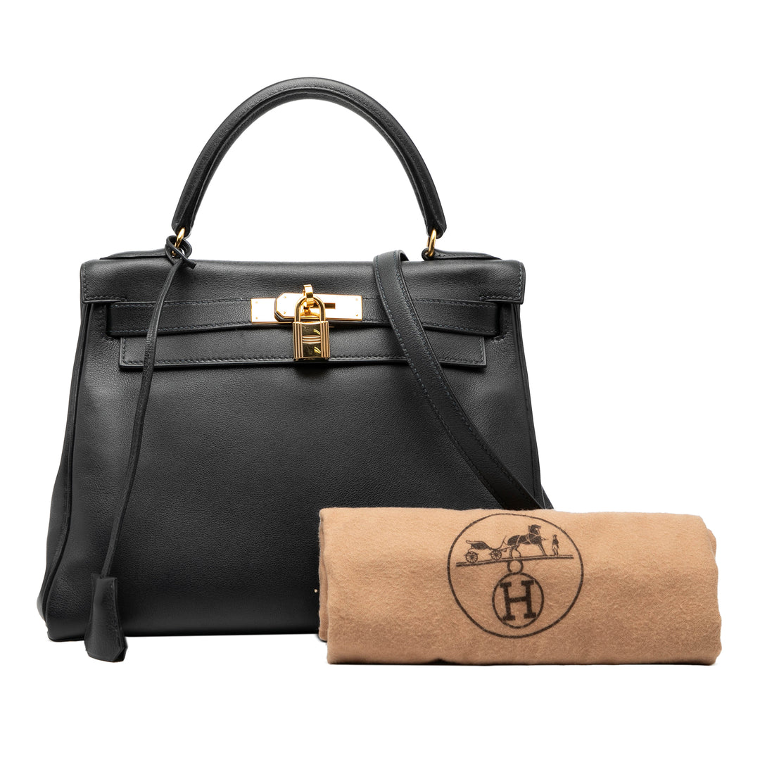 Hermès Togo Kelly II Retourne 28 – GABY PARIS Authentique