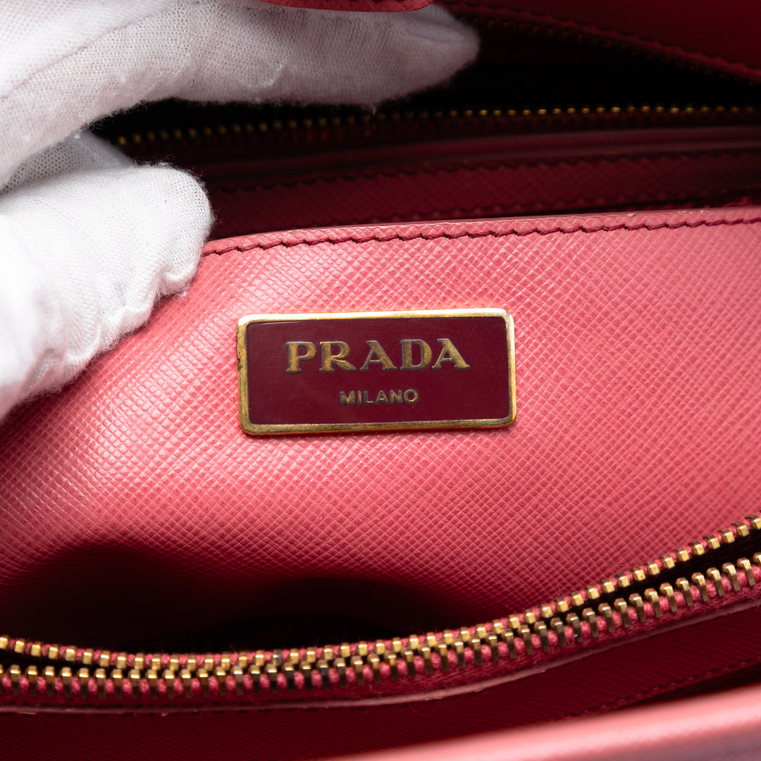 Prada Medium Saffiano Lux Open Promenade Sac