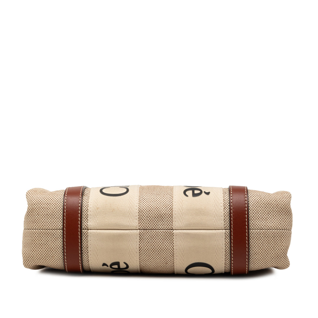 Chloé Small Toile Woody Cabas