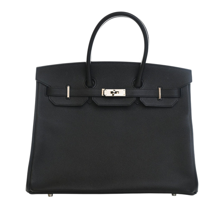 Birkin Retourne 35 Epsom Noir