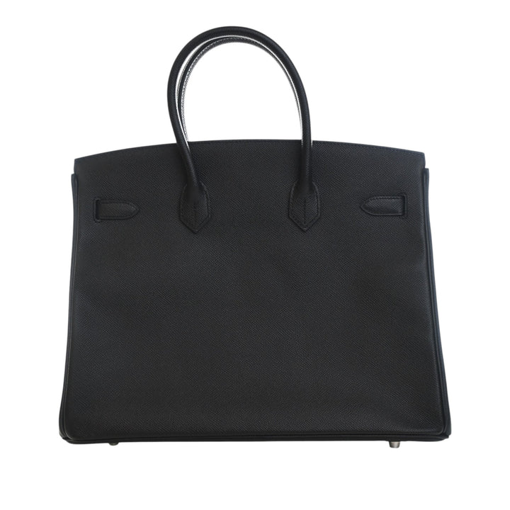 Birkin Retourne 35 Epsom Noir
