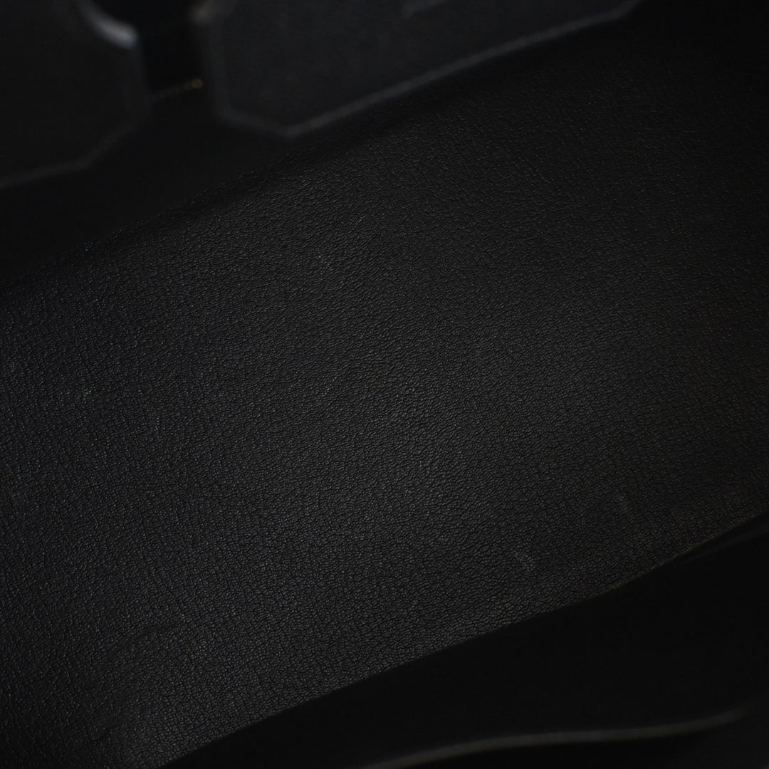 Birkin Retourne 35 Epsom Noir