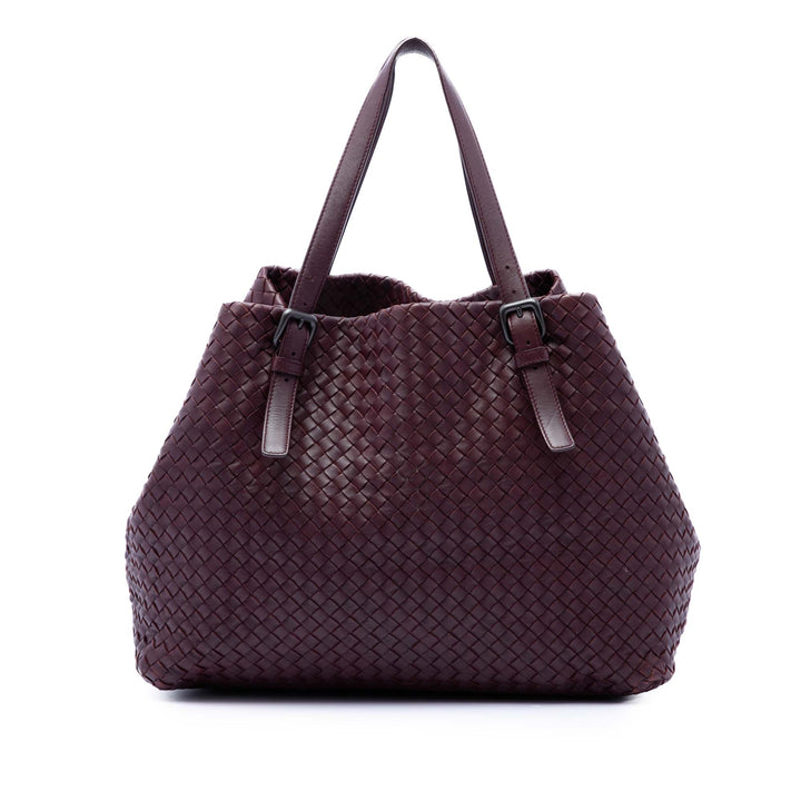 Bottega Veneta Large Nappa Intrecciato Cesta Cabas
