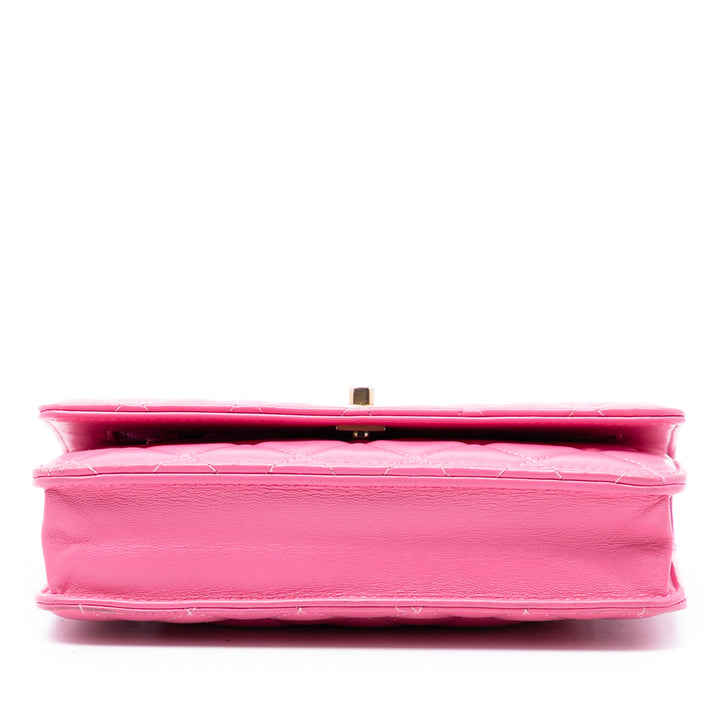 Chanel Cuir d’agneau Perle Crush Wallet on Chain