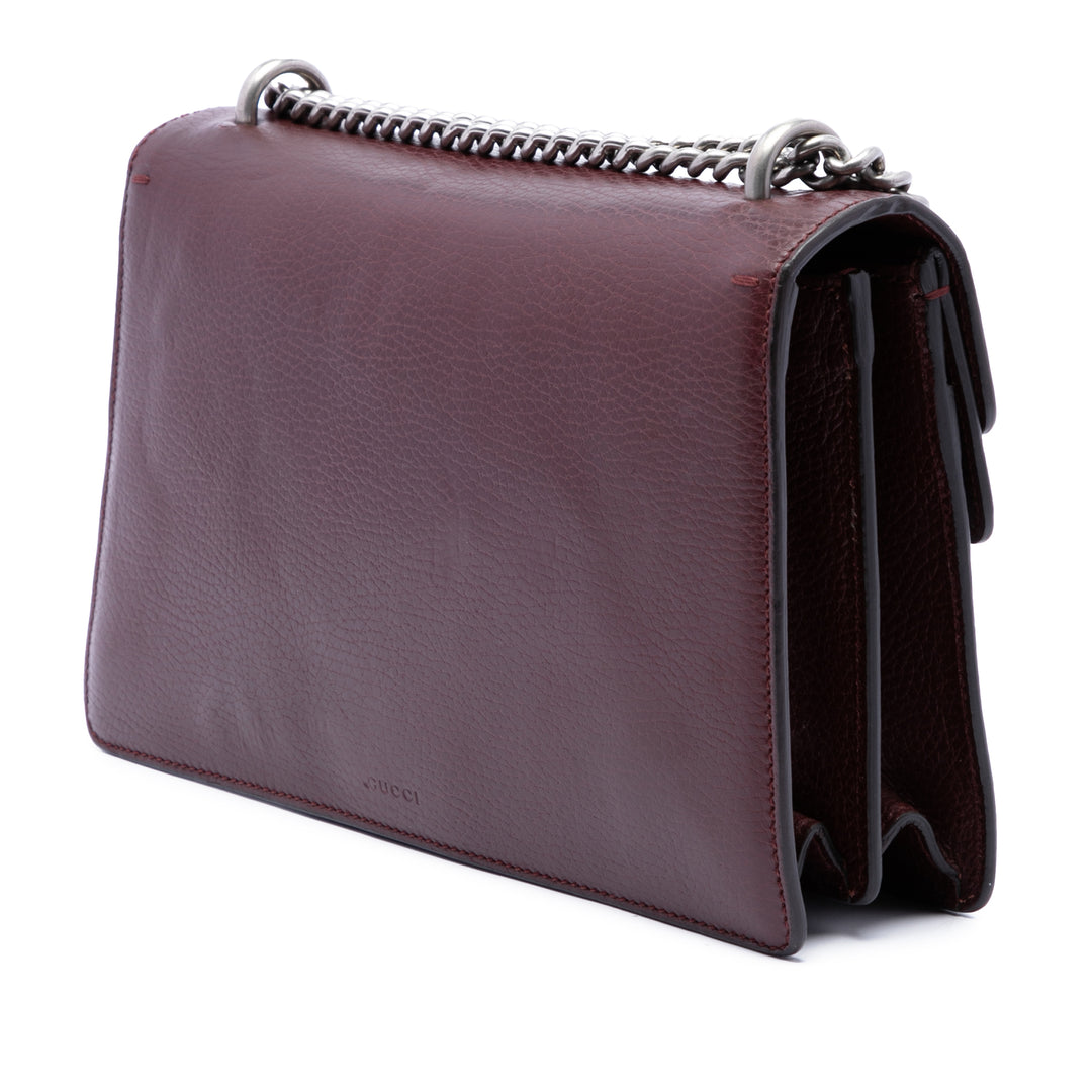 Dionysus Sac Moyen Cuir de veau Rouge