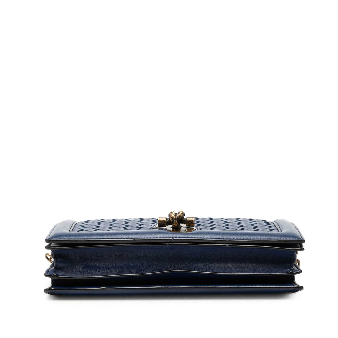Bottega Veneta Nappa Intrecciato Olimpia Knot Sac porté croisé