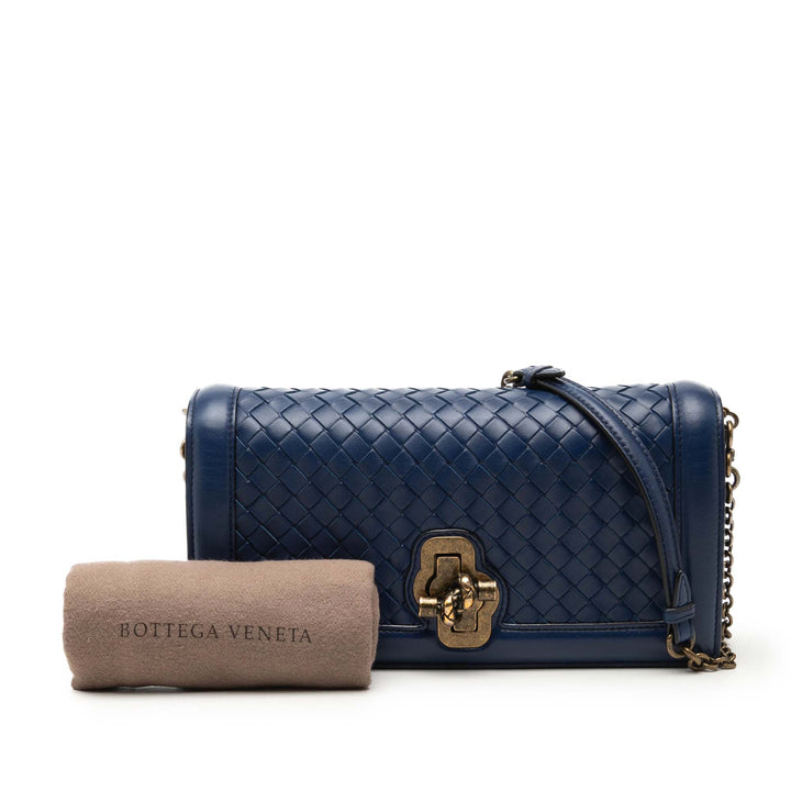 Bottega Veneta Nappa Intrecciato Olimpia Knot Sac porté croisé