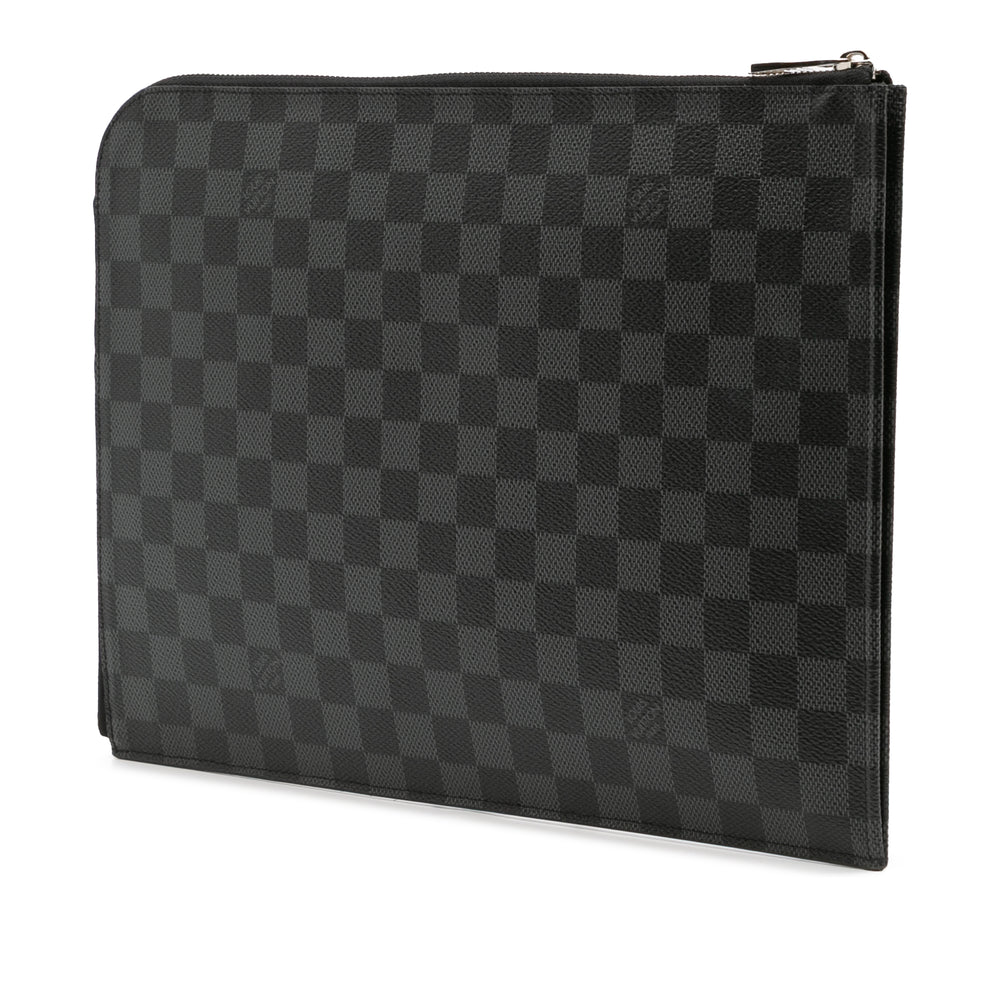 Louis Vuitton Damier Graphite Pochette Jour GM Noir – GABY PARIS Authentique