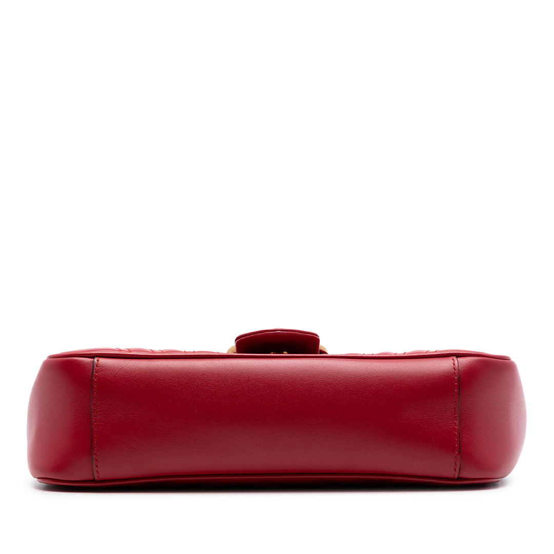 Gucci Medium GG Marmont Matelasse Cuir de veau Sac bandoulière