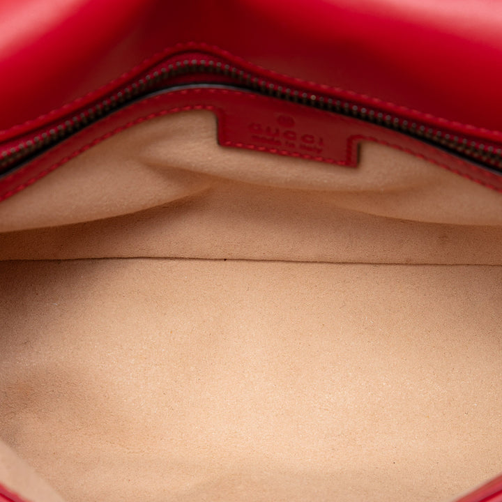 Gucci Medium GG Marmont Matelasse Cuir de veau Sac bandoulière