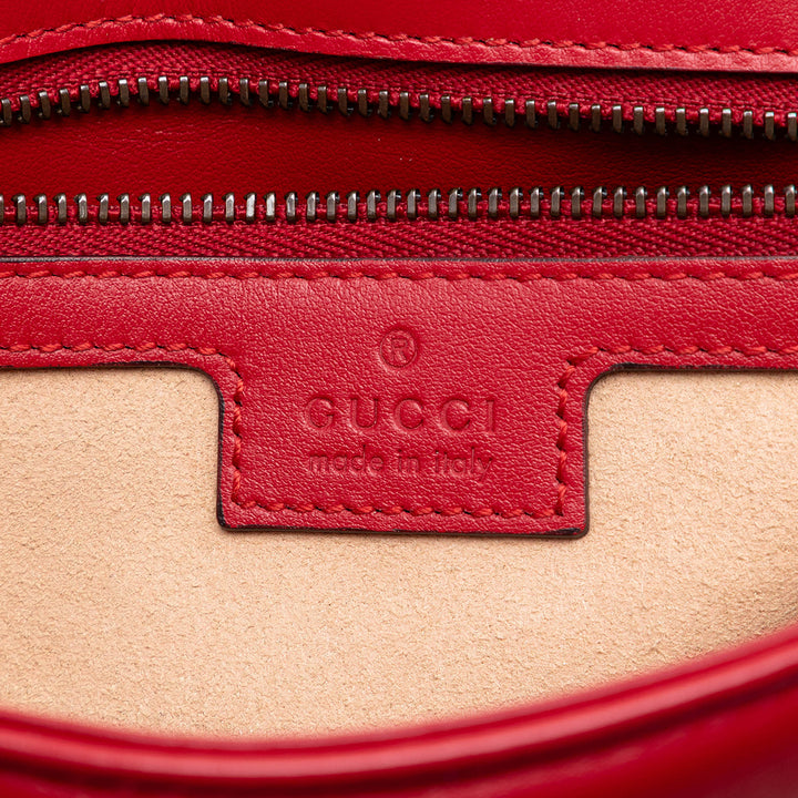 Gucci Medium GG Marmont Matelasse Cuir de veau Sac bandoulière