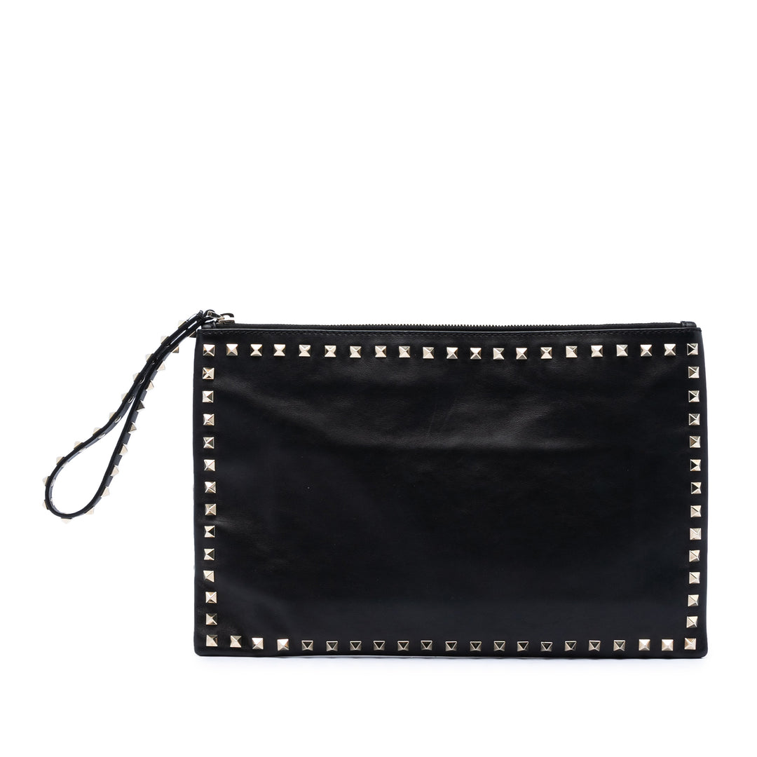 Valentino Cuir Rockstud Pochette