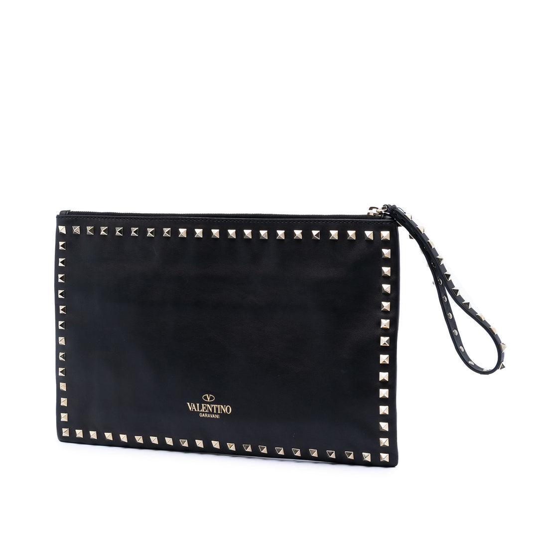 Valentino Cuir Rockstud Pochette