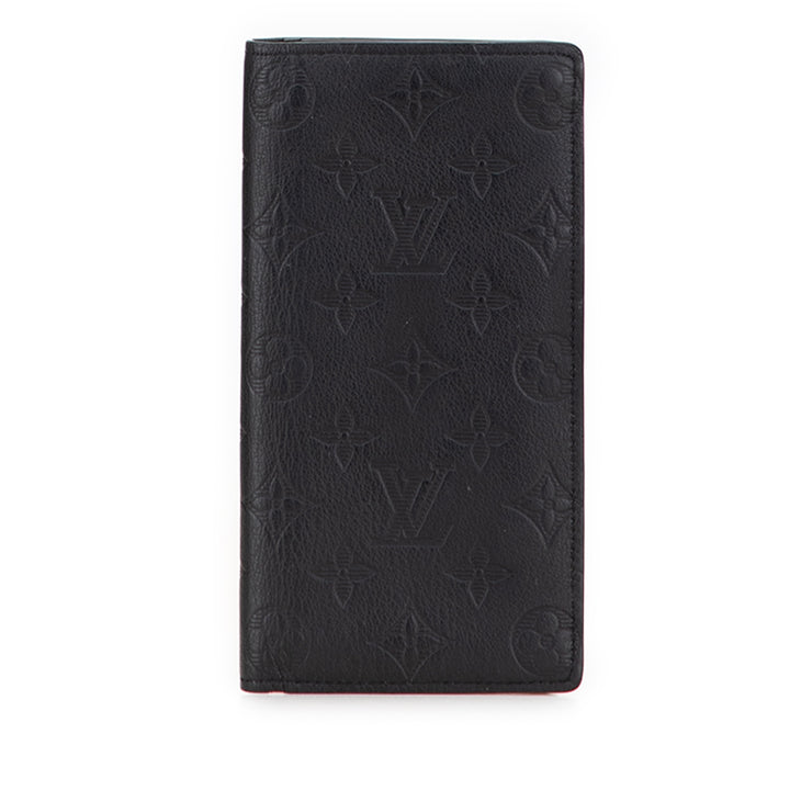 Louis Vuitton Monogram Shadow Brazza Wallet Noir