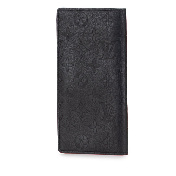 Louis Vuitton Monogram Shadow Brazza Wallet Noir
