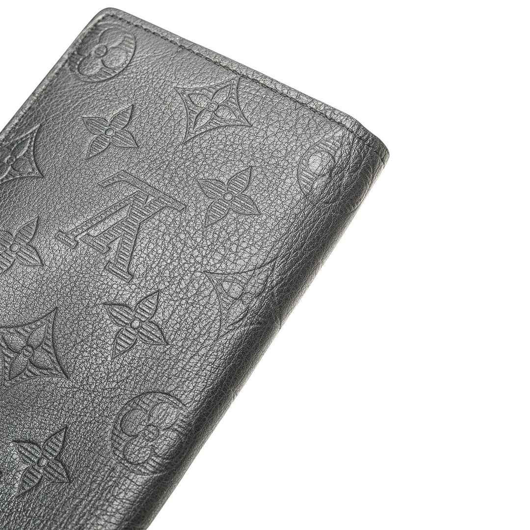 Louis Vuitton Monogram Shadow Brazza Wallet Noir