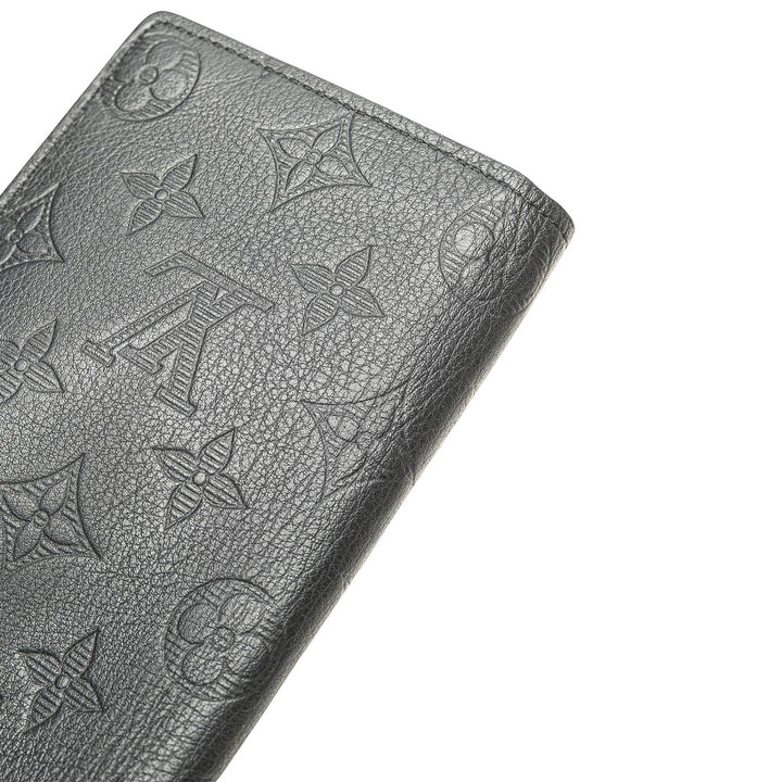 Louis Vuitton Monogram Shadow Brazza Wallet Noir
