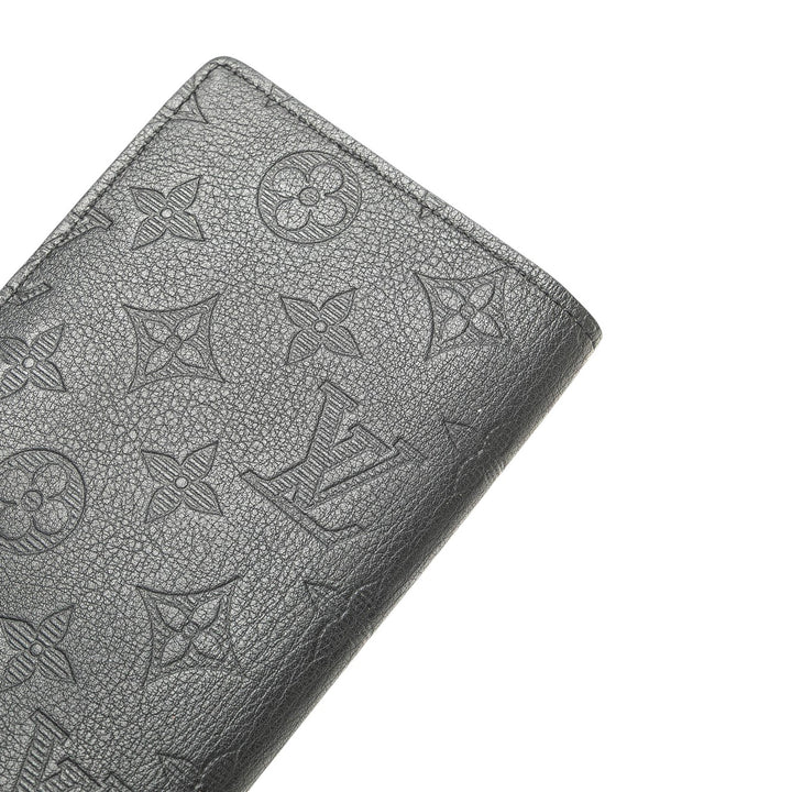 Louis Vuitton Monogram Shadow Brazza Wallet Noir