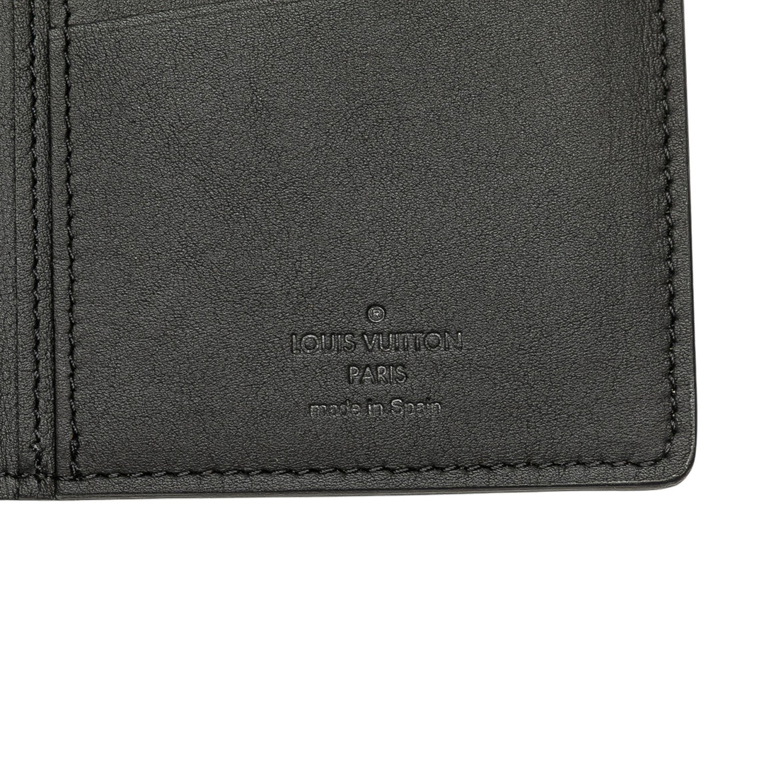 Louis Vuitton Monogram Shadow Brazza Wallet Noir