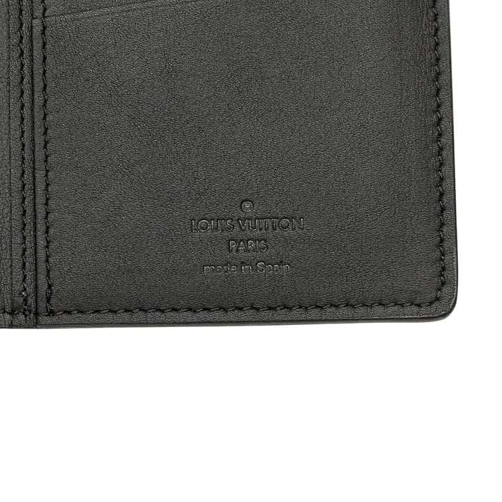 Louis Vuitton Monogram Shadow Brazza Wallet Noir