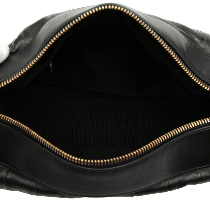 Chanel Medium Cuir d’agneau Chocolate Bar Sac bandoulière