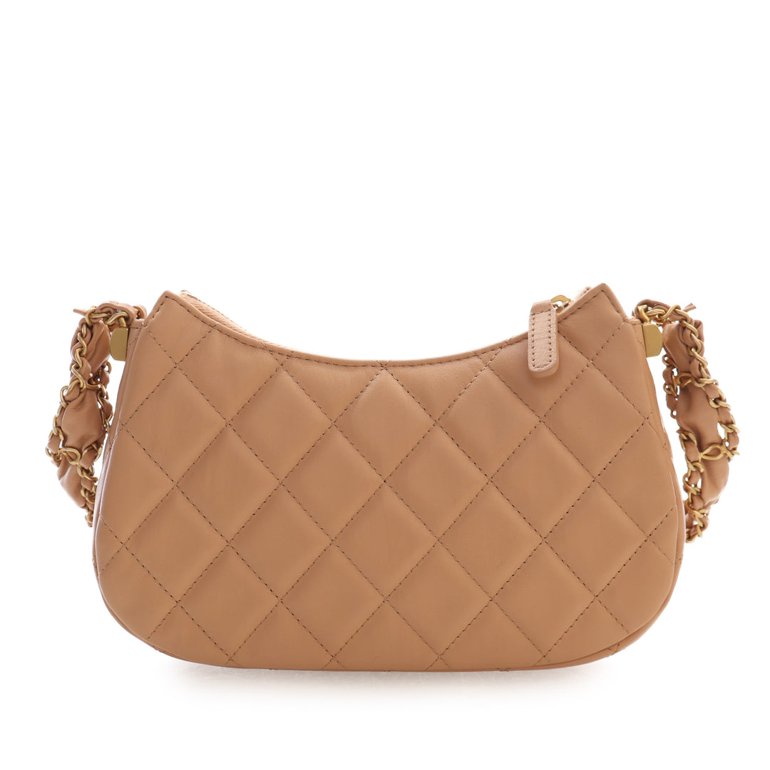Chanel Matelassé vieilli Chanel 19 Hobo Petit Cuir de veau