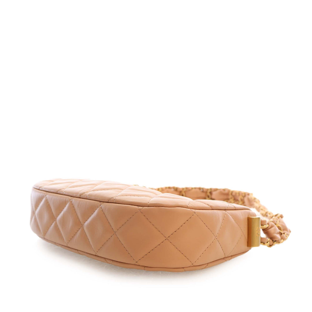 Chanel Matelassé vieilli Chanel 19 Hobo Petit Cuir de veau