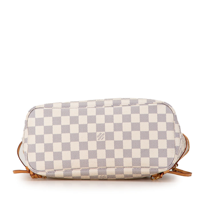 Damier Azur Neverfull PM White - Gaby Paris