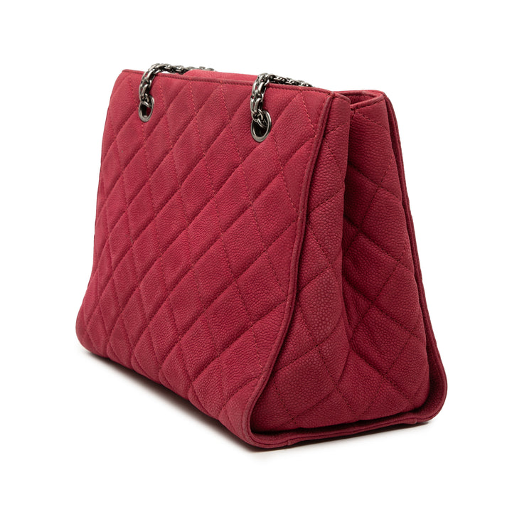 Chanel Matelassé Reissue 2.55 Cabas Cuir caviar