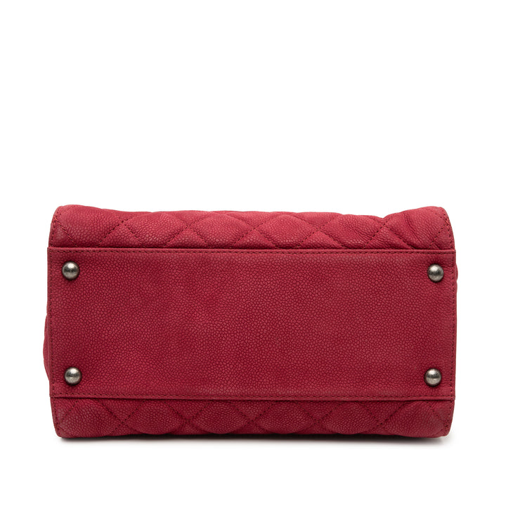 Chanel Matelassé Reissue 2.55 Cabas Cuir caviar