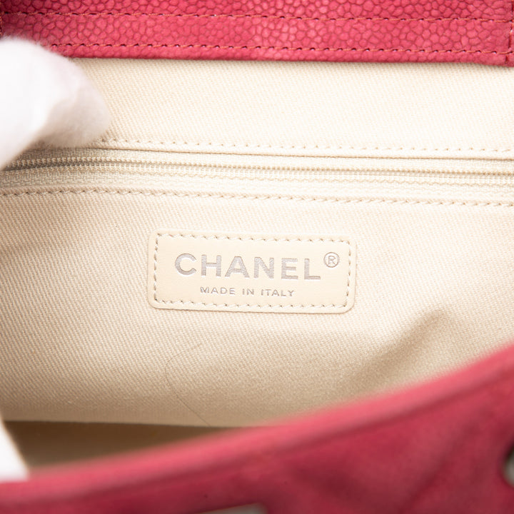 Chanel Matelassé Reissue 2.55 Cabas Cuir caviar