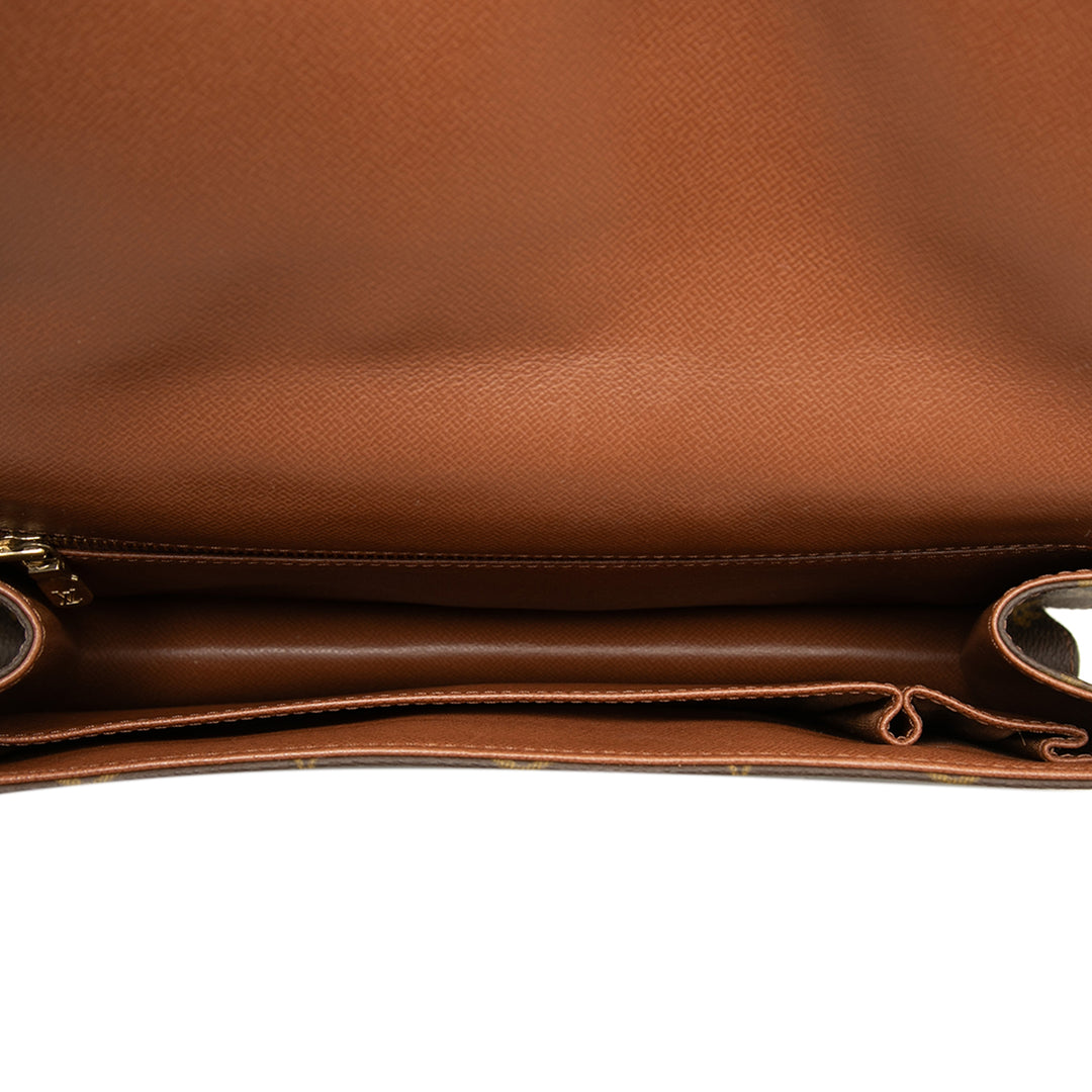 Louis Vuitton Pochette Dame Monogram GM Marron – vue 4 – GABY PARIS