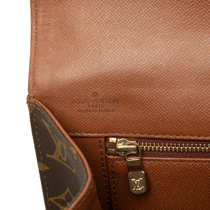 Louis Vuitton Pochette Dame Monogram GM Marron – vue 5 – GABY PARIS