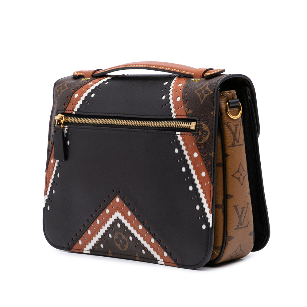 Louis Vuitton Monogram Brogue Pochette Metis Marron – GABY PARIS Authentique