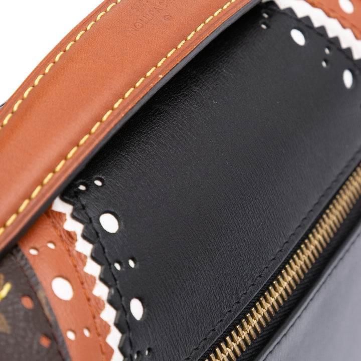 Louis Vuitton Monogram Brogue Pochette Metis Marron – GABY PARIS Authentique