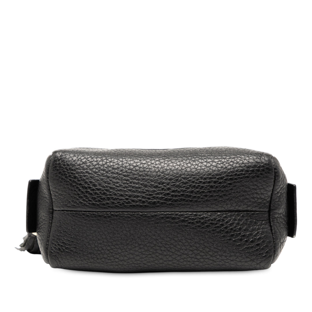 Gucci Cuir Soho Cosmetic Pochette Noir