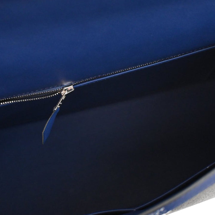 Hermès Tricolor Swift et Toile H Berline Kelly II Sellier 32