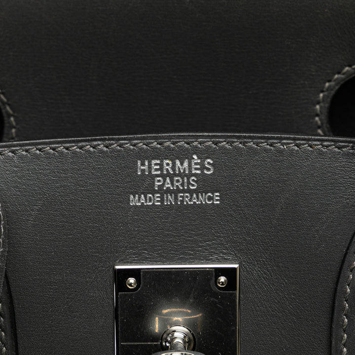 Box Calf Birkin Retourne 30 Gray - Gaby Paris
