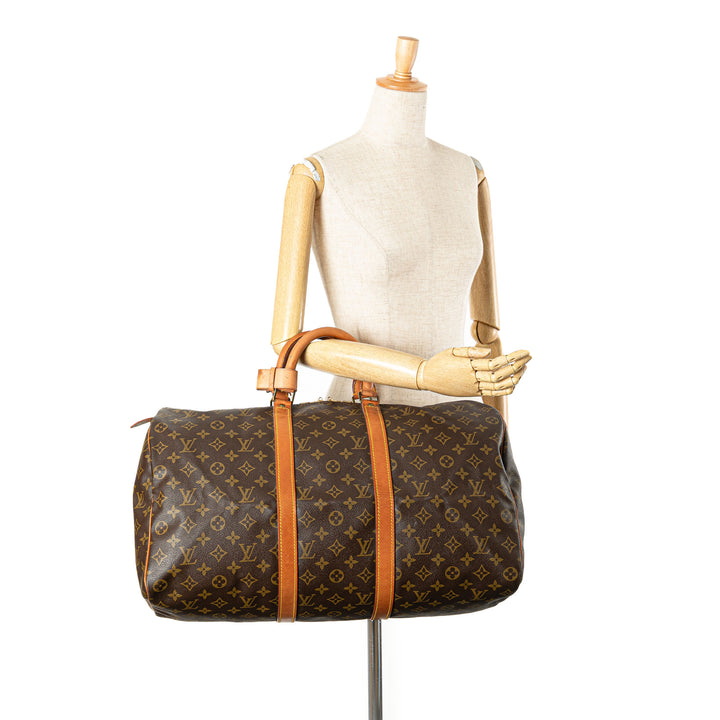 Monogram Keepall 50 Brown - Gaby Paris