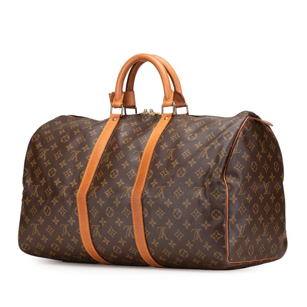 Monogram Keepall 50 Brown - Gaby Paris