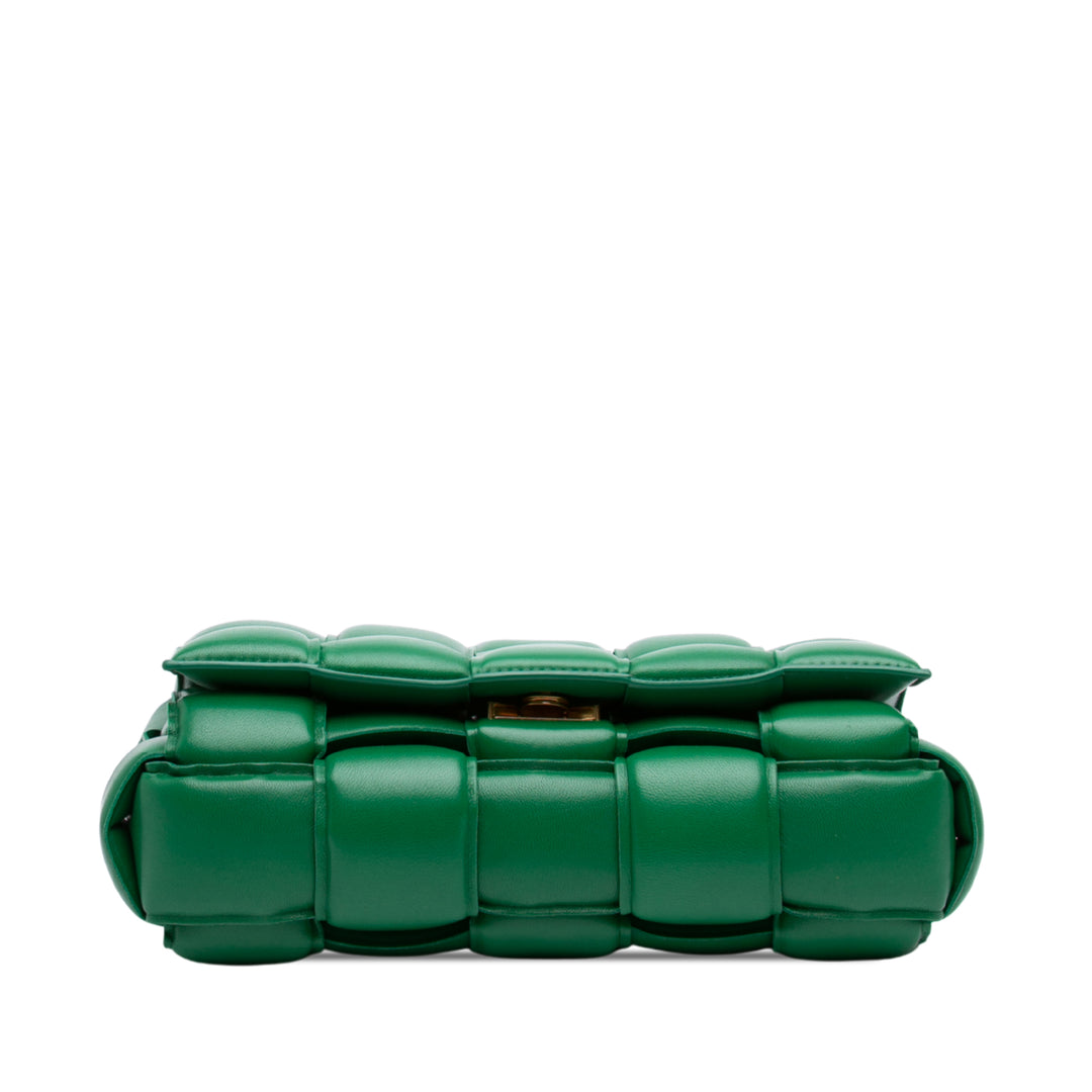 Bottega Veneta Nappa Intrecciato Padded Chain Cassette Sac